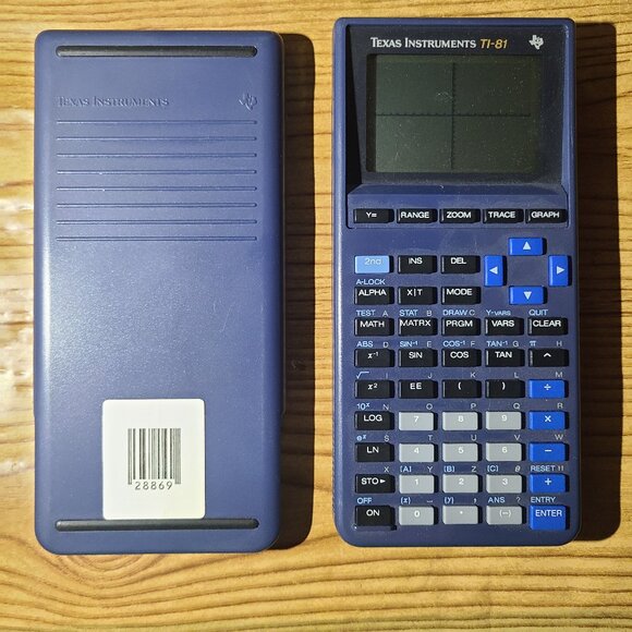"Texas Instruments TI-81 Graphing Calculator (NEW) - Picture 2 of 7